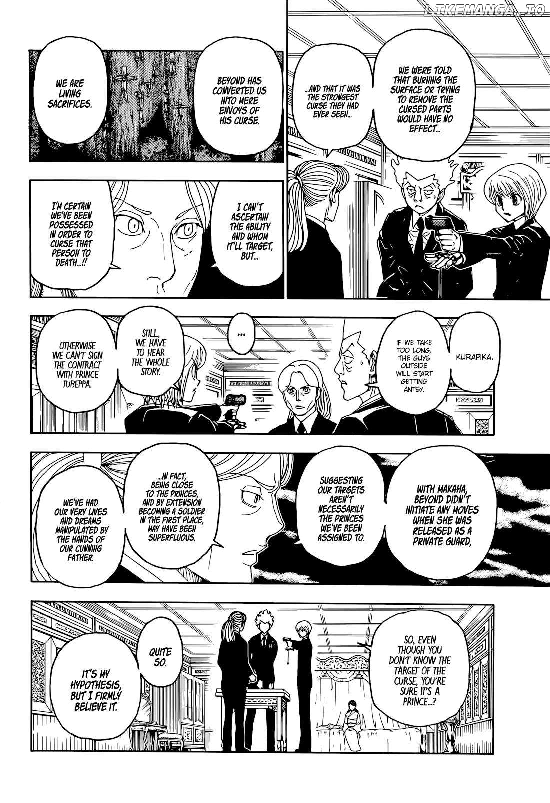 Hunter x Hunter, Chapter 401 image 12